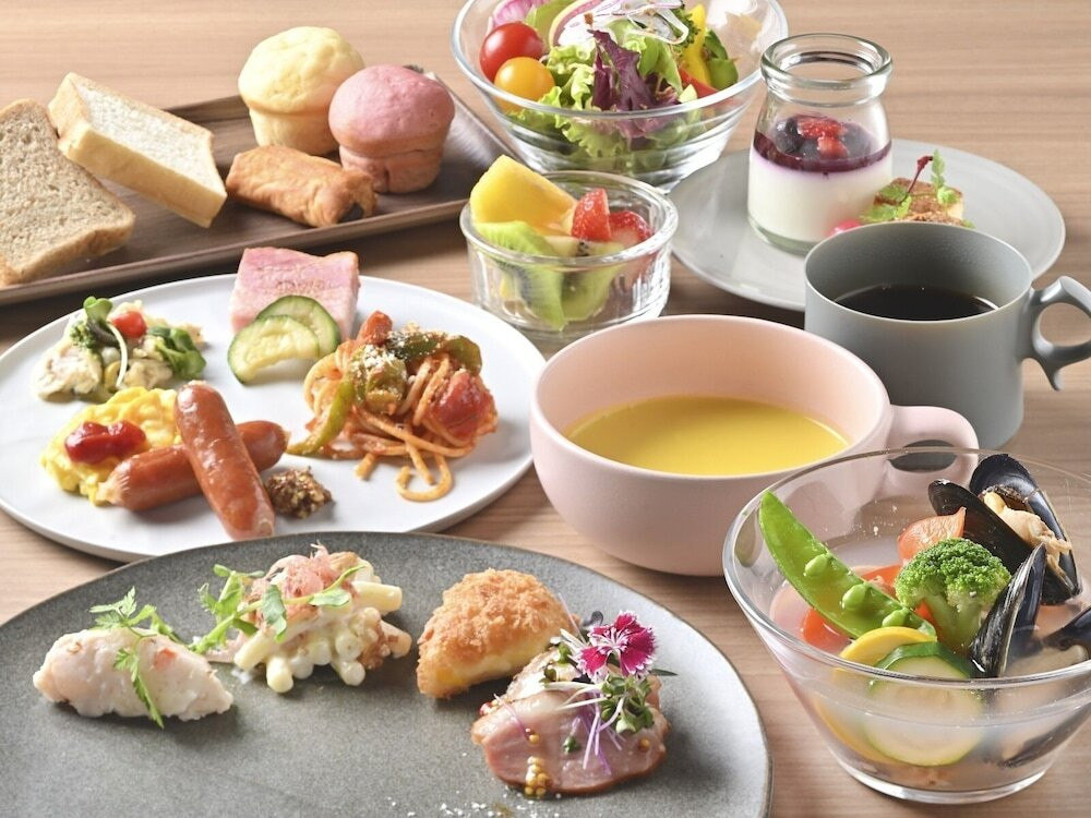 朝食ビュッフェ