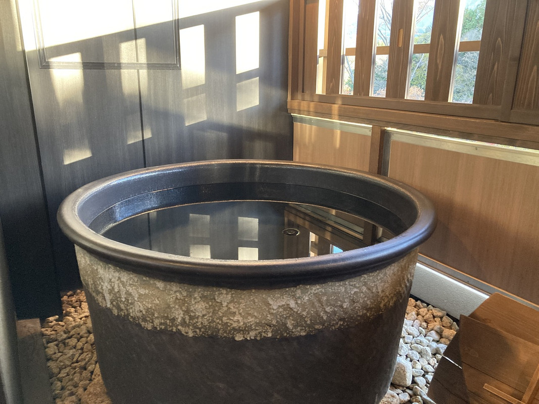 客室の露天風呂