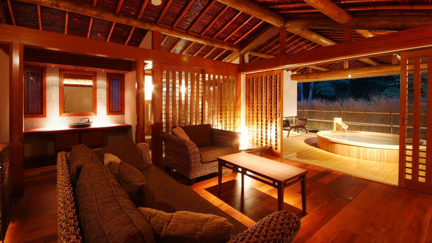 5万坪の庭園がマイナスイオンで癒してくれる旅館3934321