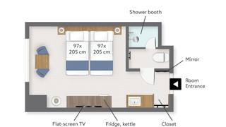 スタジオ 25 ツイン (禁煙）