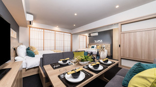 デラックス1ベットルームファミリーアパートメント