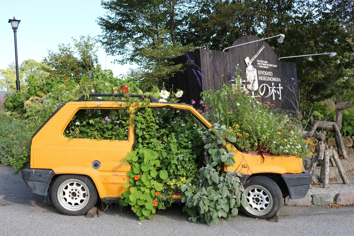萌木の村のオブジェ例(1)