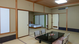 【禁煙】 二間続き和室＆和ベットルーム／和室2〜8名様