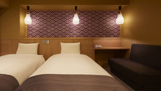 [禁煙] ショートステイ: 20時イン翌10時アウト (スタンダードツインルーム)/シャワーブース