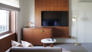 コーナースイートツイン 禁煙 (高層階, ミニバー付, フリーフロー, 12時チェックアウト)