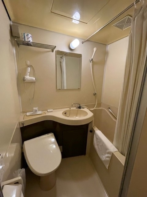 温泉があるので使用せず