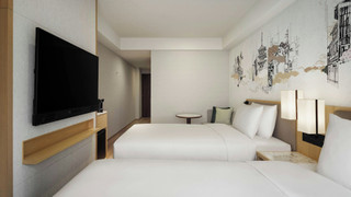 ルーム ダブルベッド 2 台