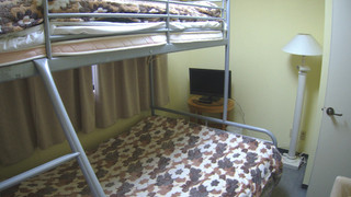 ツインルーム　バスルーム共有