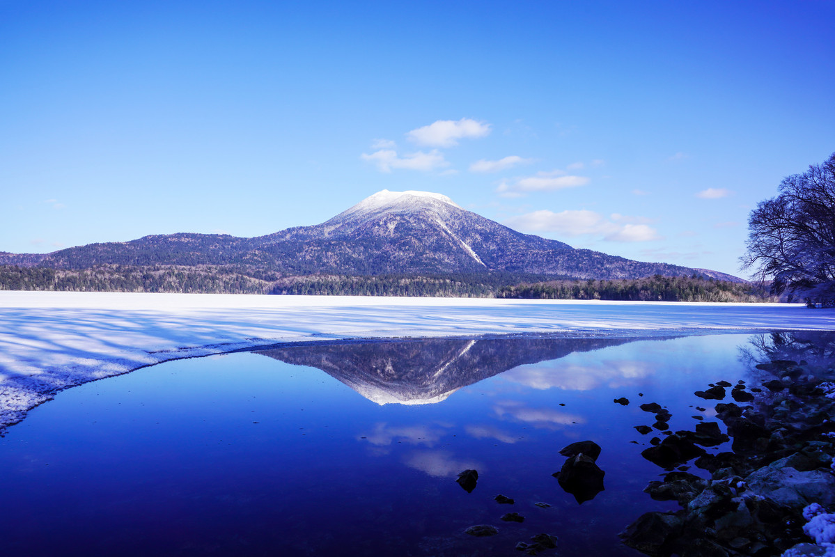阿寒湖の風景