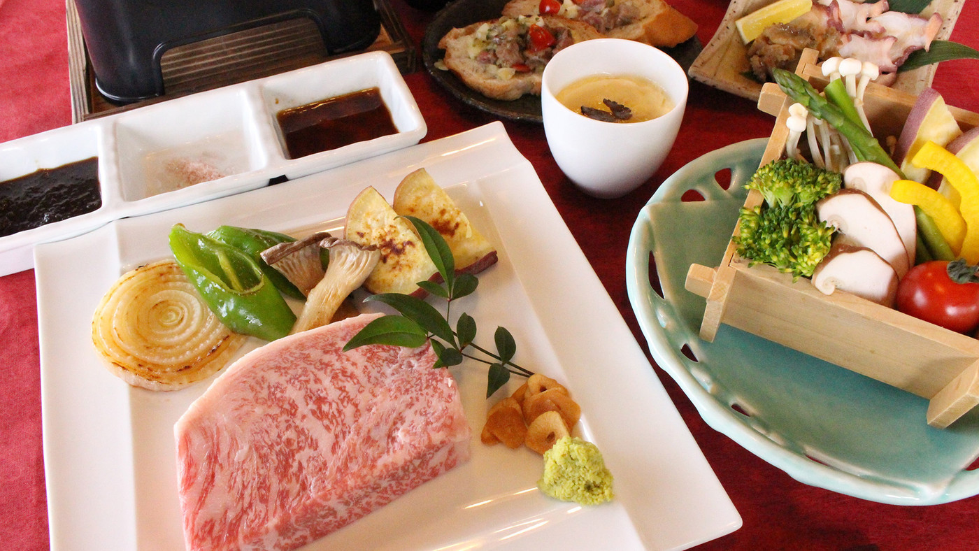 水平線に沈む夕日やラジウム温泉の湯でデトックス4261994