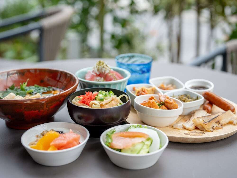 朝食ビュッフェ