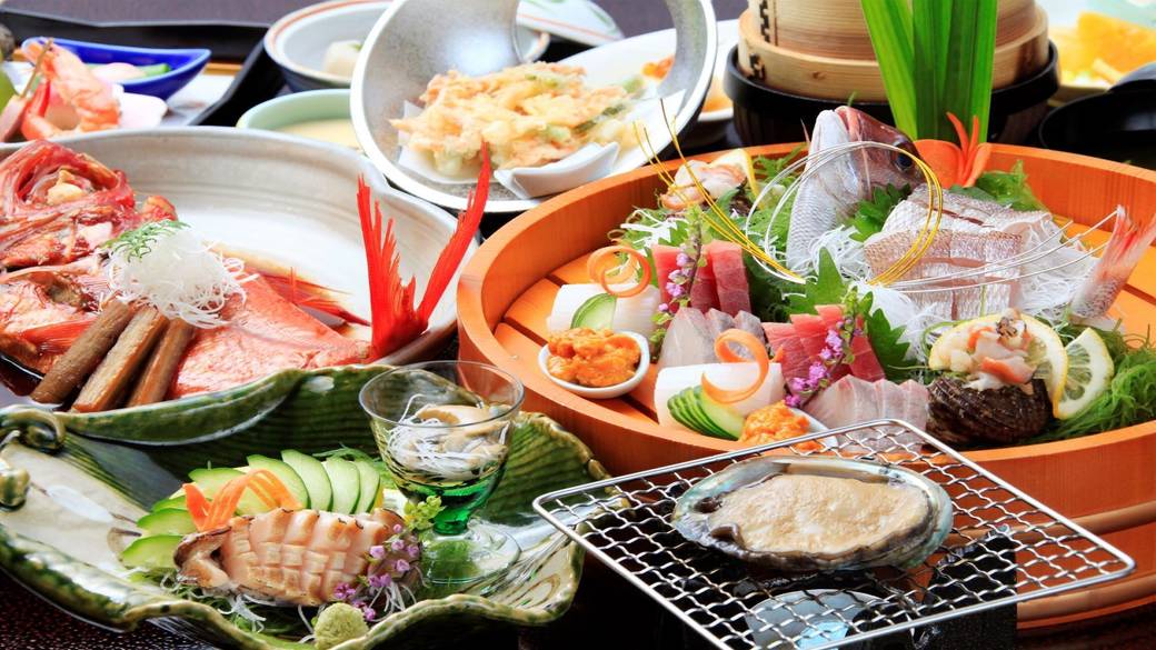 金目鯛にステーキ…
絶品会席を部屋食で / 1