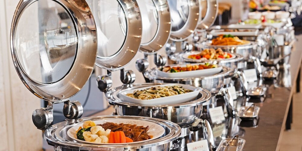 朝食ビュッフェ