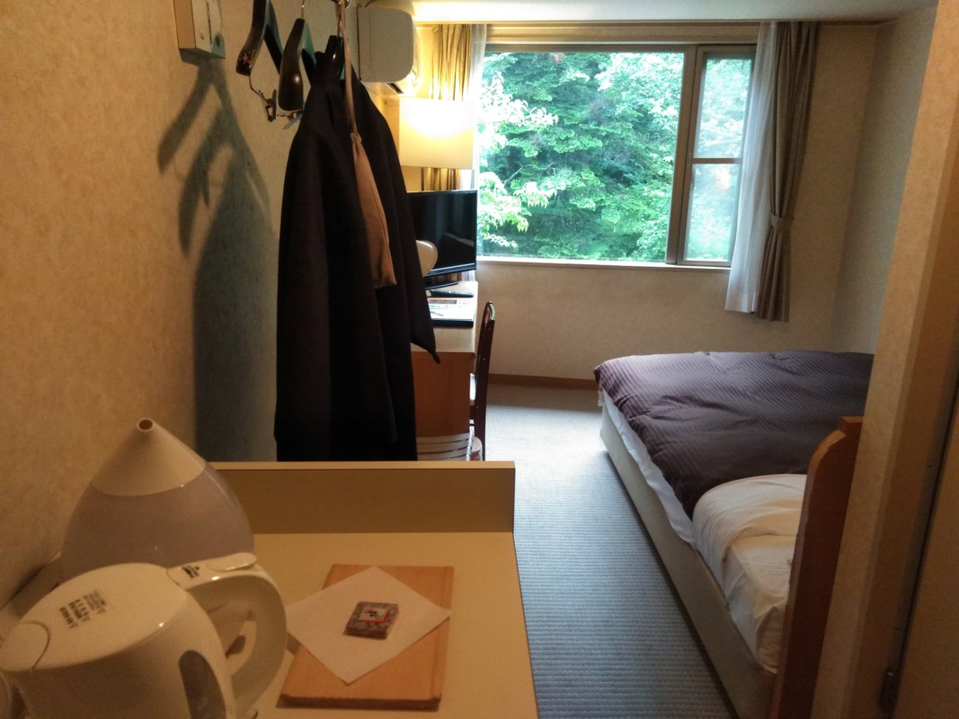 ダブルルームです。