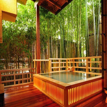 5. 竹林に囲まれた貸切風呂でゆったりと「湯の宿おお川」4247796