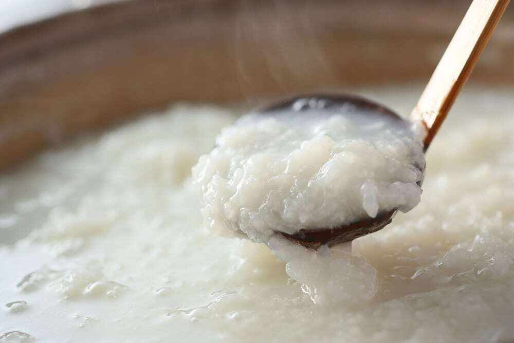 温泉で炊いたお粥で、体の芯からホカホカ＆キレイに3390580