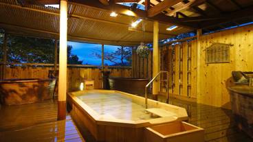 男湯「緑の賀」_温泉② / 4