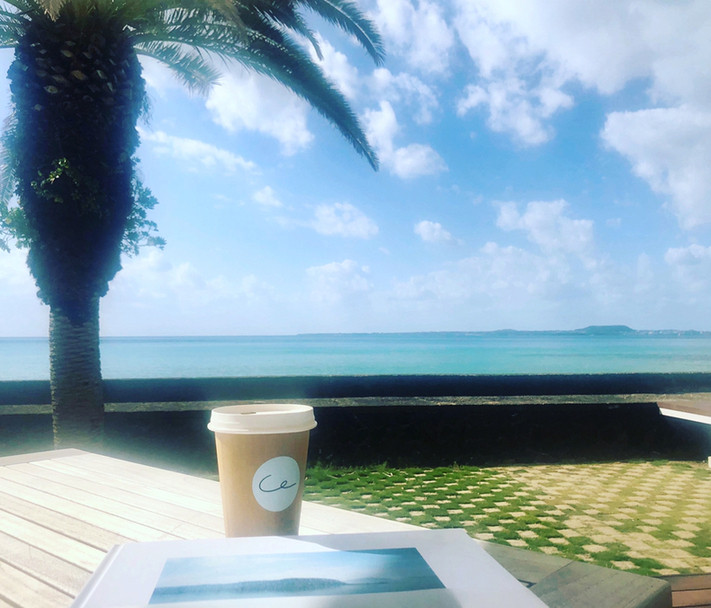 ホテルデッキから見える風景