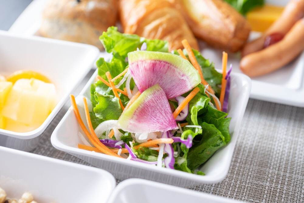 朝食ビュッフェ