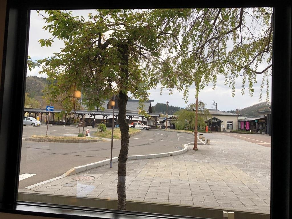 ホテルのレストラン観た風景