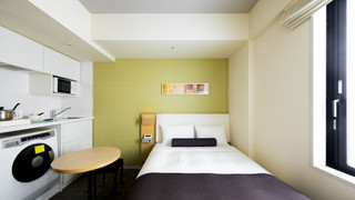 セミダブルルームB 禁煙 ミニキッチン·洗濯乾燥機付(2名利用)