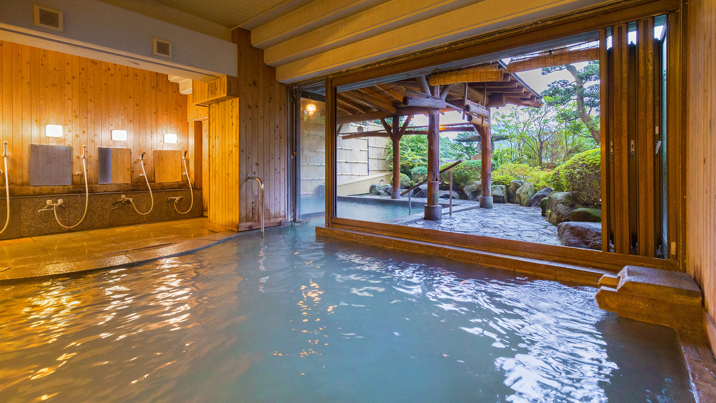 4本の自家源泉で湯巡りを「ゆやど雲仙新湯」3461129