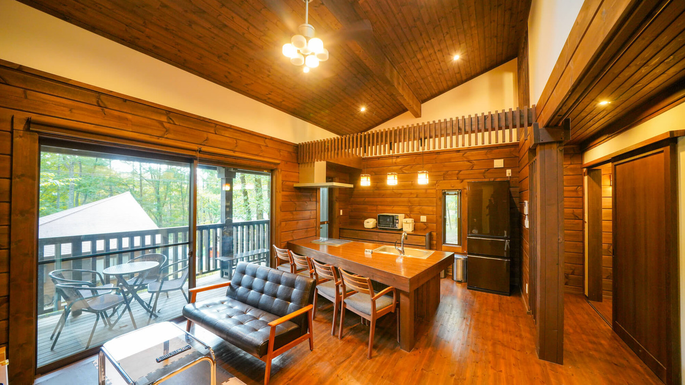 プライベート感にわくわくする、森のコテージ3946472