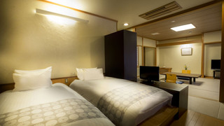 【ウッドデッキ付・和洋室】〈海側・禁煙客室・42㎡〉