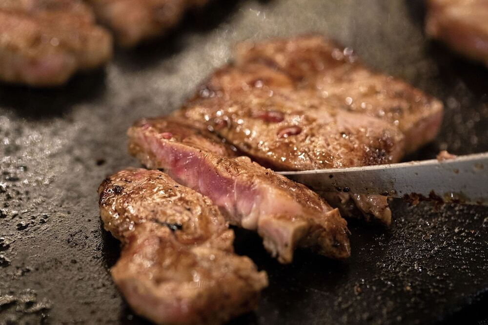 夕食バイキング／焼き立てステーキ