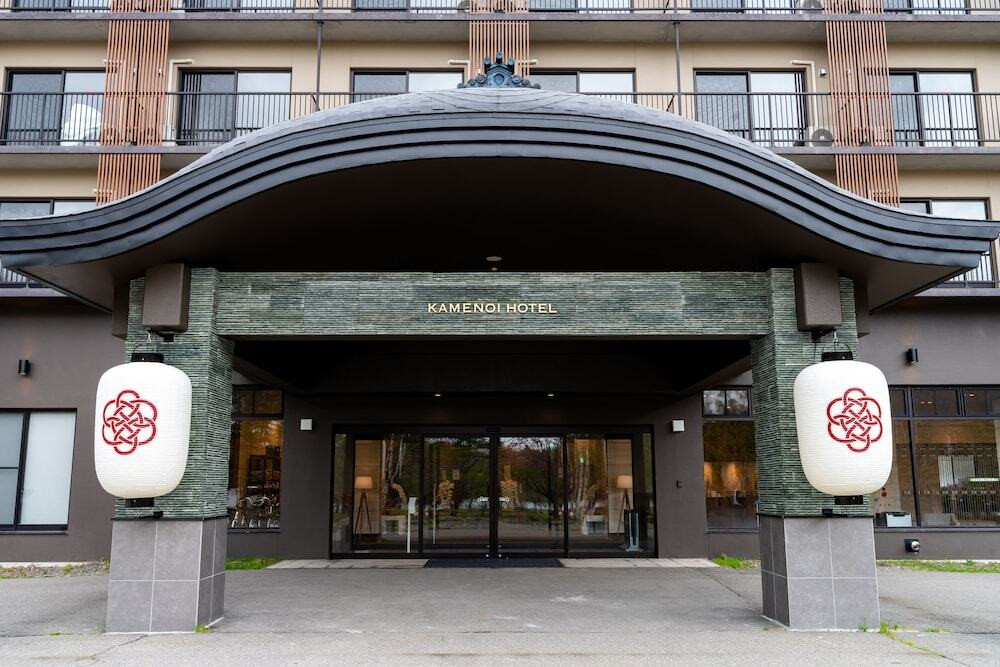 ホテルのエントランス