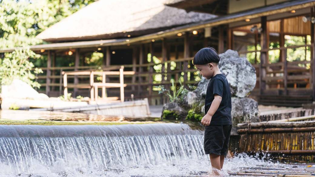 新鮮な鮎が味わえる「やな場」 / 5