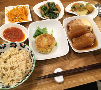「木月キッチン」 料理 68269477 ハーフ＆ハーフ定食