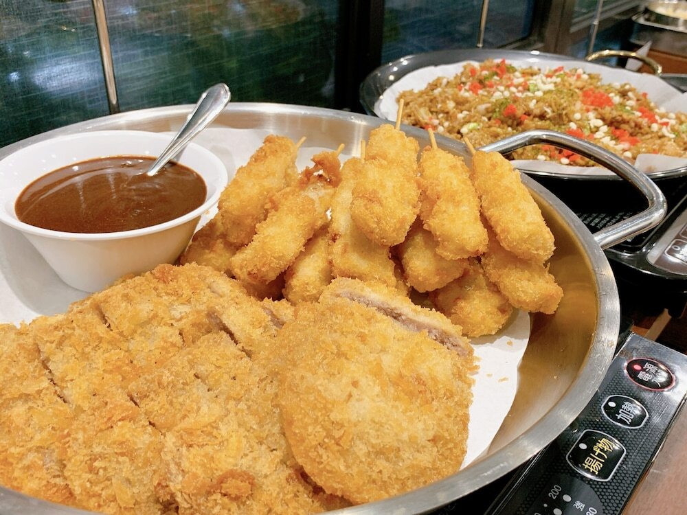 朝食ビュッフェ