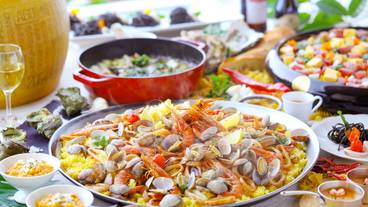 夕食バイキング一例① / 1