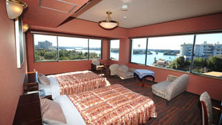 デラックス ツインルーム シービュー