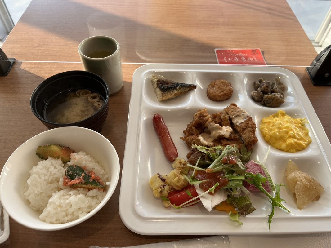 朝食バイキングは良かったです