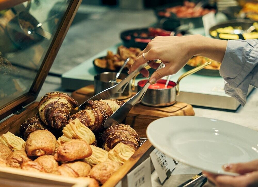 朝食ビュッフェ