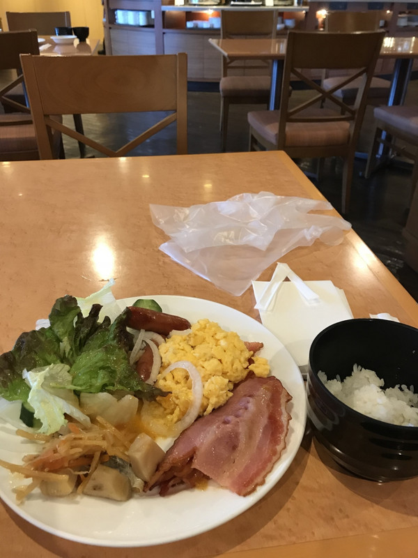 朝食ビュッフェ