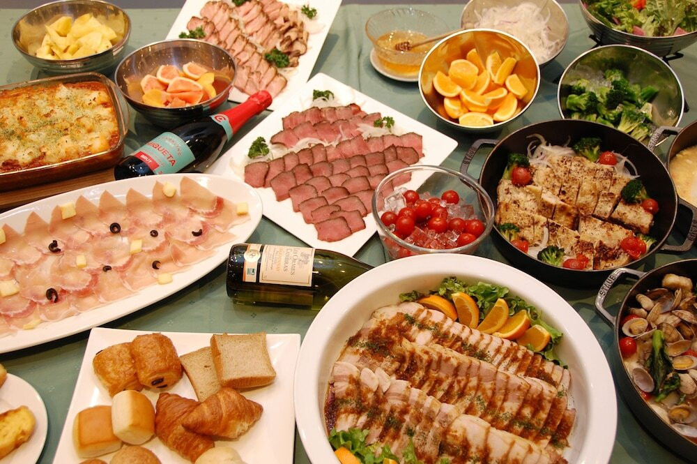 朝食ビュッフェ