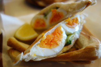 「壱番館」 料理 27418524 ホットサンド　300円