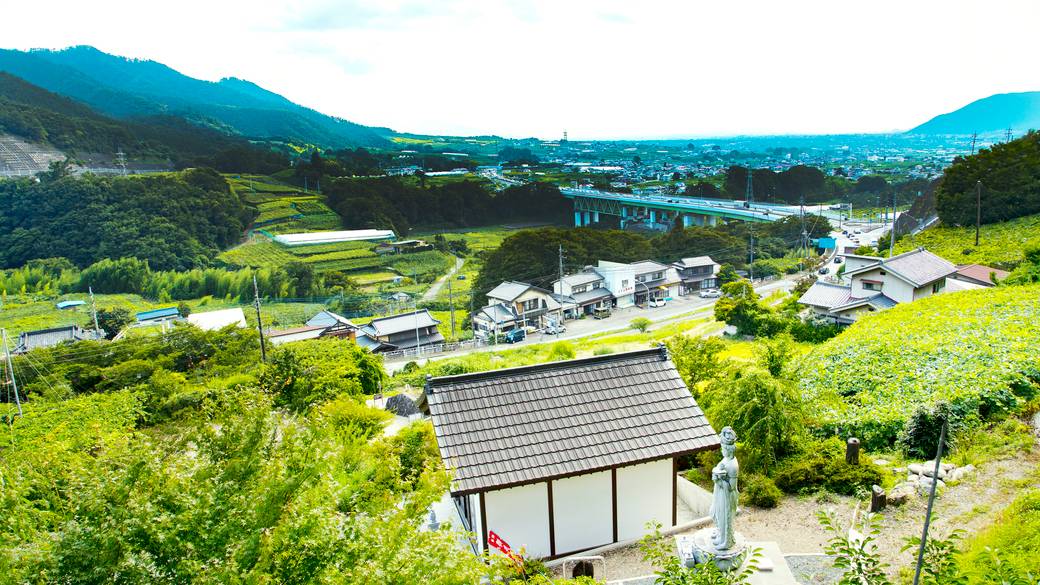 大善寺 薬師堂からみた風景 / 2