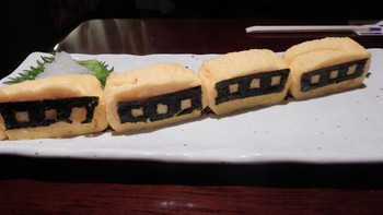 「鉄道居酒屋　LittleTGV」料理 880776 密着連結器玉子焼き4両 650円