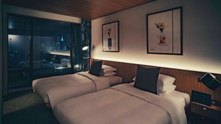 デラックスツインルーム シティビュー 禁煙