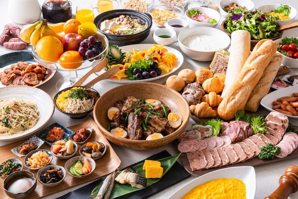 朝食ビュッフェ