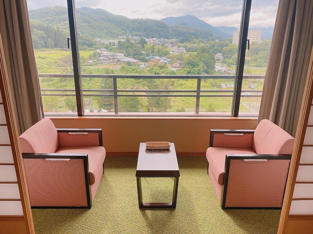 窓から見える景色が美しかったです / 2