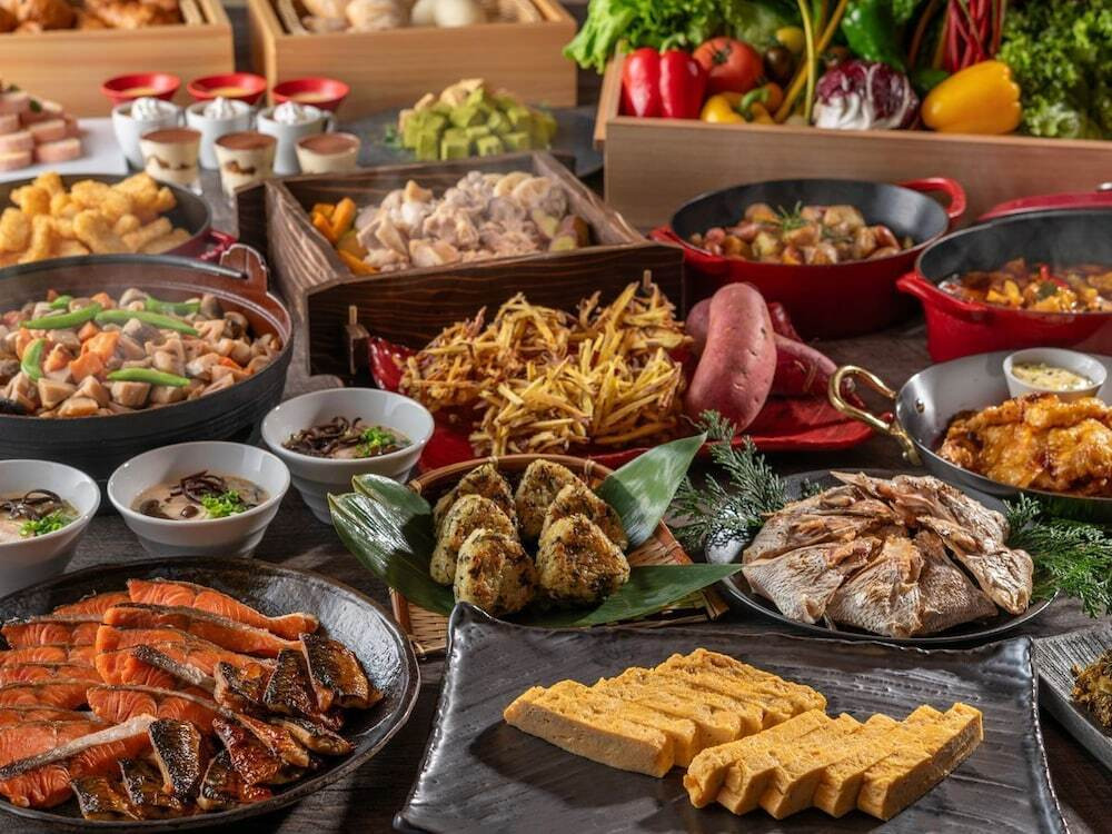 朝食ビュッフェ