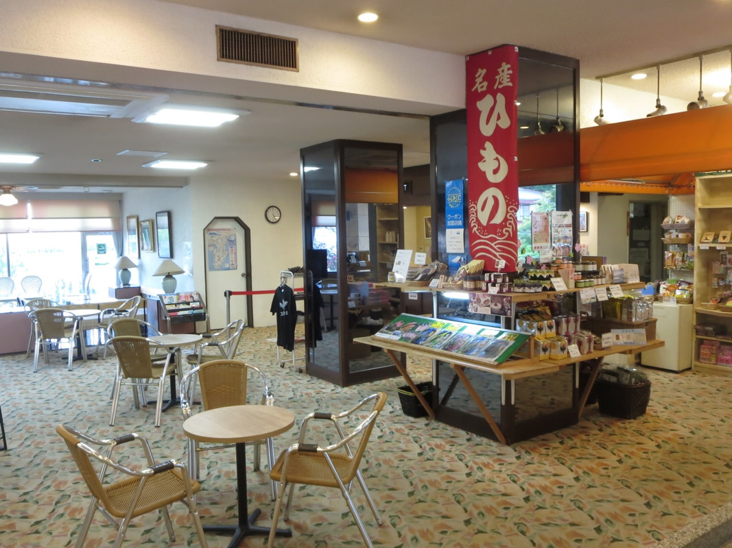 ホテルロビーの様子。