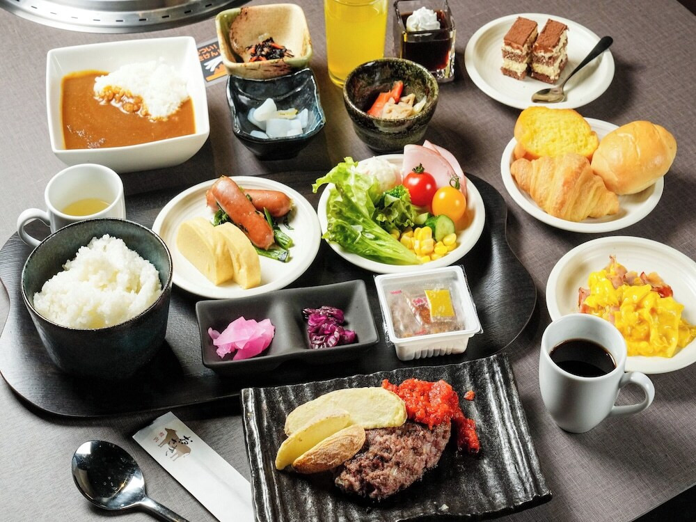 朝食ビュッフェ