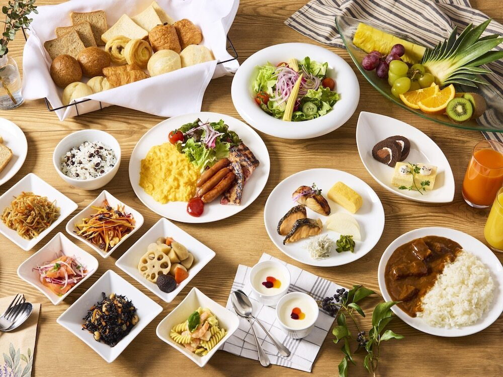 朝食ビュッフェ