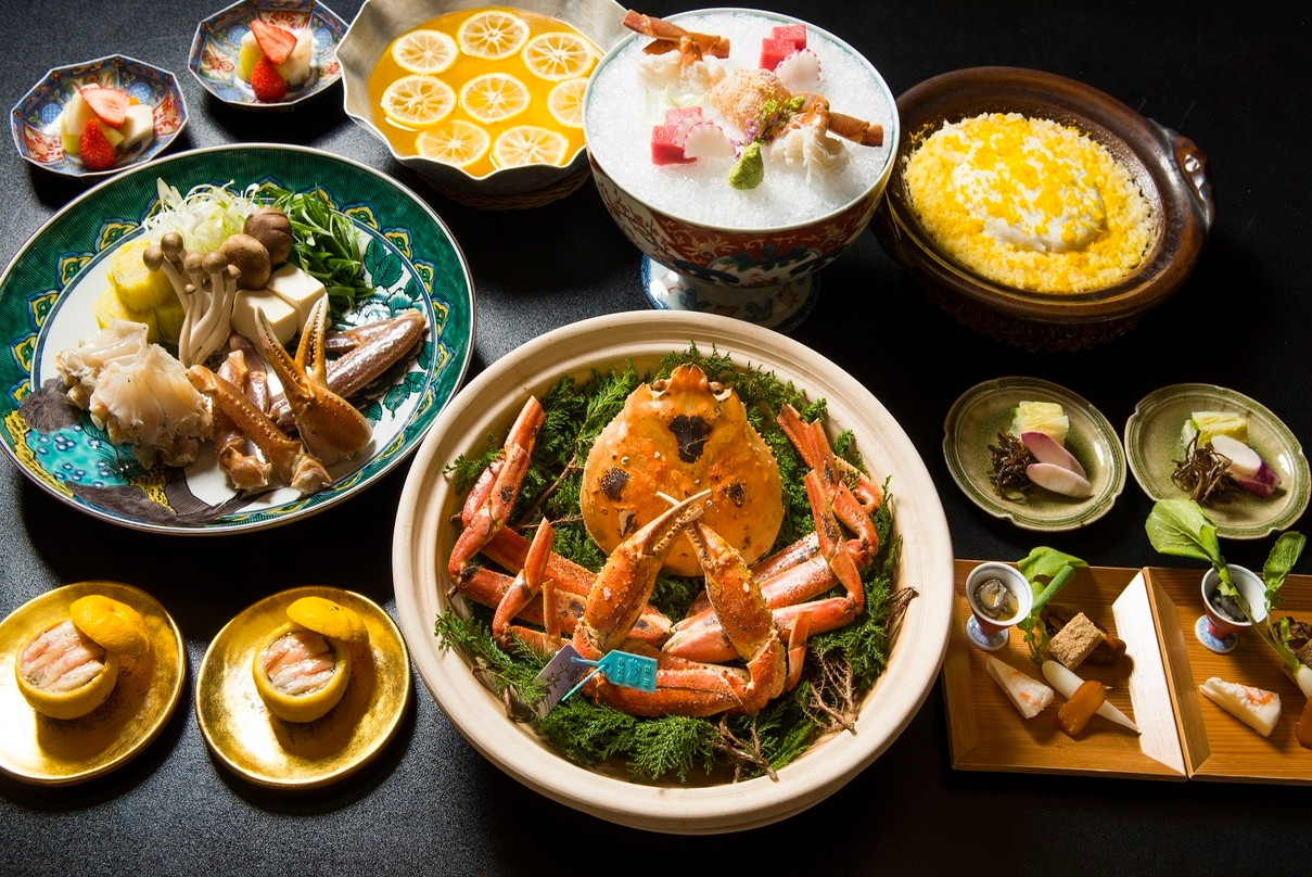 「山乃尾」 料理 63873840 蟹コース2人盛